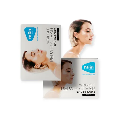 Tmax Miin Beauty Wrinkle Repair Clear Patches – Kırışıklık Giderici Yüz Bandı (90 Adet)