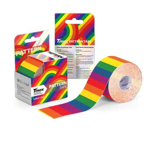 Tmax Tape Gökkuşağı Rainbow Pattern