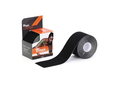 Tmax Kinesio Tape Ağrı Bandı 5 Cm x 5 Metre Siyah Renk