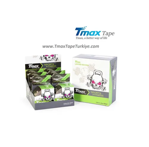 Tmax Kamuflaj Yeşil Kinesio Tape 6 Lı Kutu